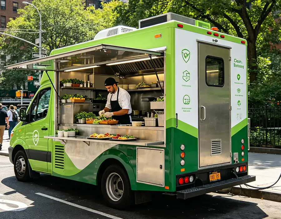 Electric Food Truck Revolution Gaius momentum in 2026, Urbanus Carbon Emissions secans