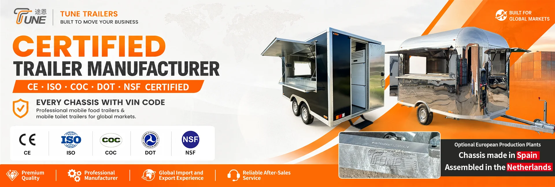 Custom food truck manufacturer China - TUNE