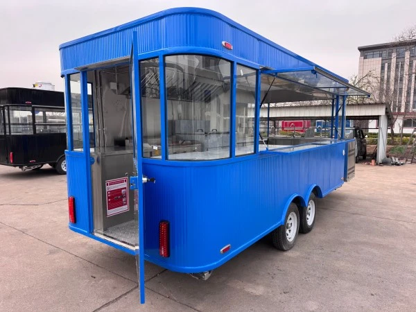 Street View Mobile Concession Food Trailer