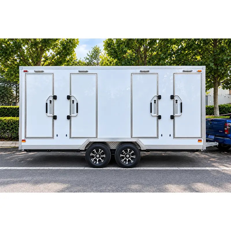 Multi-Cubicle Mobile Shower Trailer