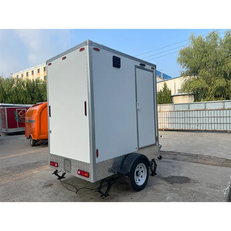 Una statio mobile Restroom Video